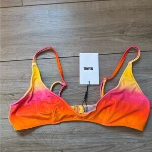 Triangl Swimwear Ombre Bralette - Sunset Hues